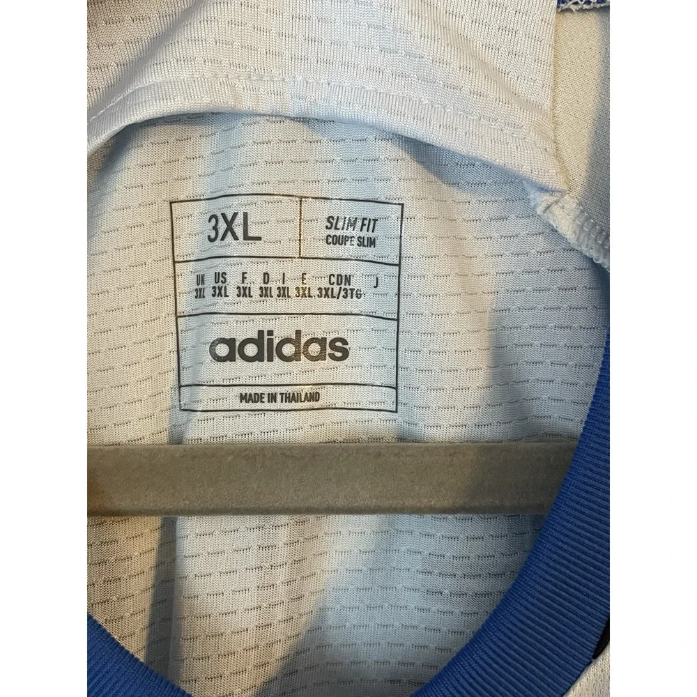 Men's 3XL NWOT CF Montreal Samuel Piette #6 Adidas 2024 Light Blue Jersey